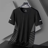 Men's Sporty Fashionable And Minimalist Short-sleeve Shirt