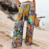 Versatile Ethnic Botanical Women's Pants
