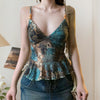 Resort-style Ethnic-style Strapless Backless Cropped Top For Women