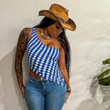 Off-shoulder Pullover Irregular Short T-shirt With Curled Hem