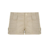 Bold And Distinctive American-style Chic Women's Versatile And Trendy Basic Hot Pants