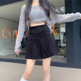 Anti-exposure, Figure-flattering, High-waisted Skirt