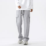 High-street Casual Workwear Sweatpants For Menautumn And Winter, Versatile For Sports